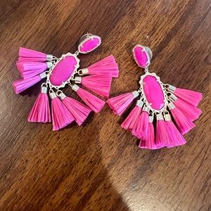 Kendra Scott Kristen Pink Earrings